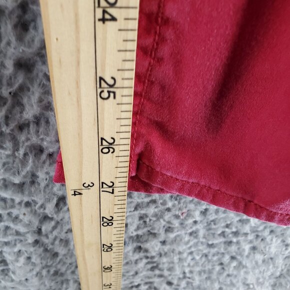 Old Navy Jeans Womens Size 16 Red Rockstar Super Skinny Button Fly Stretch Denim - Picture 7 of 10